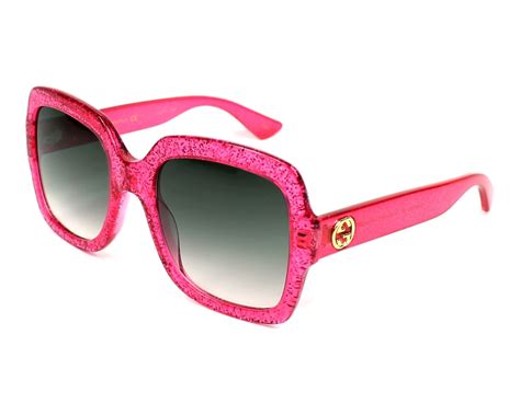 gucci pink and blue sunglasses|gucci pink clear glasses.